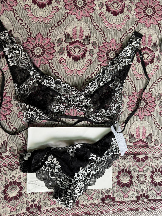 2 PIECE HOT V SHAPE BABYDOLL NIGHTY