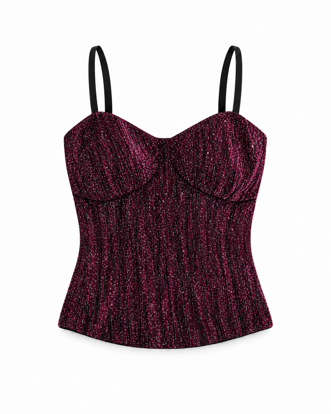 Glamorous Shimmer Bustier Camisole Top