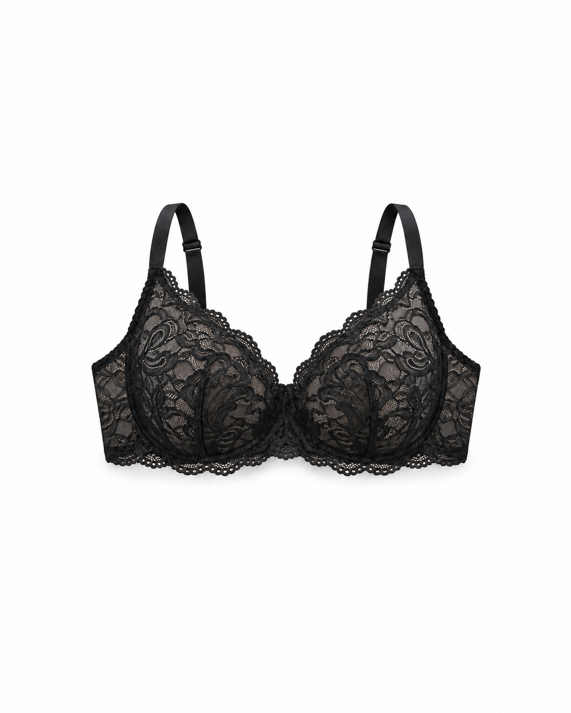 Elegant Floral Lace Soft Bralette Bra