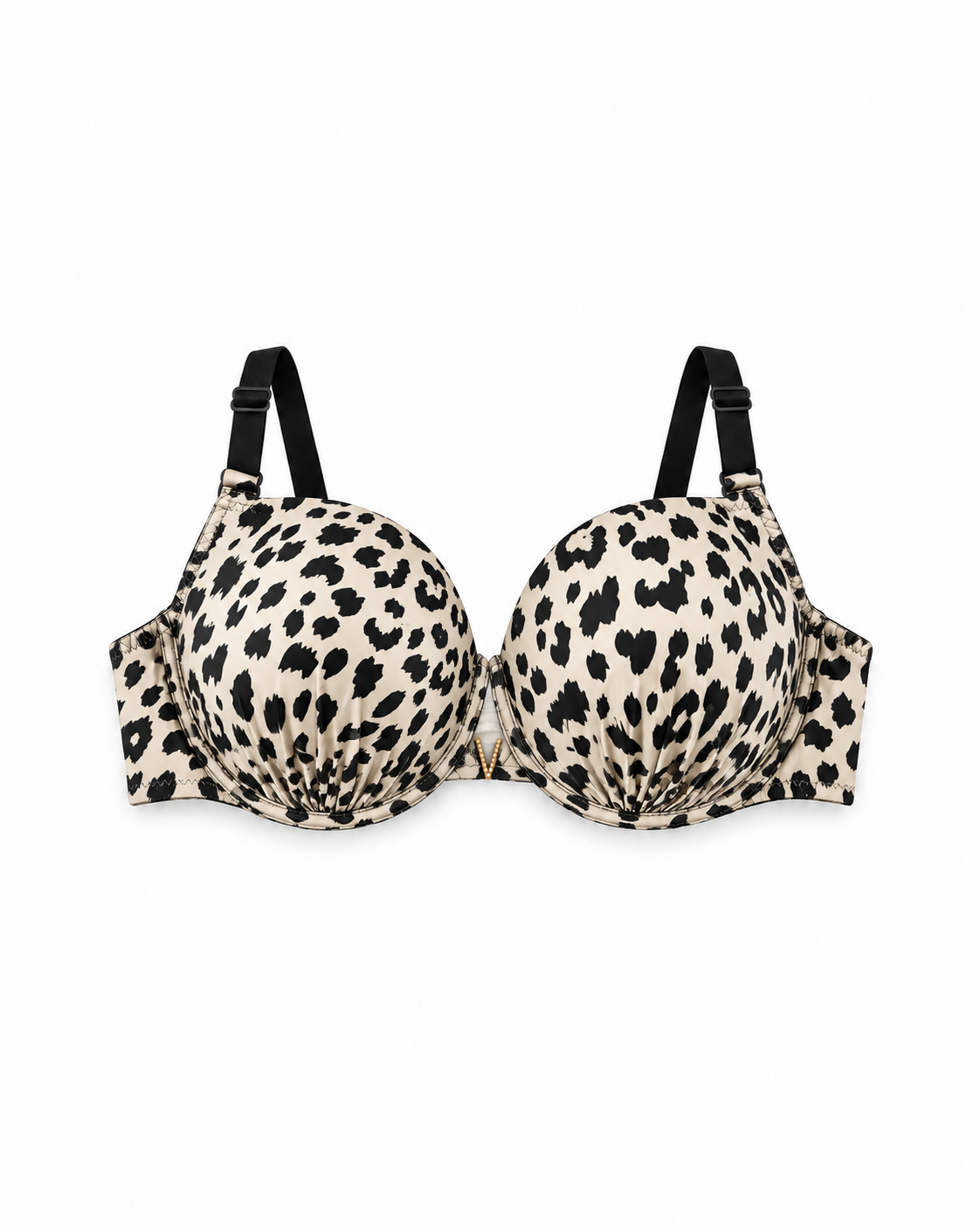 Luxe Animal Print Push-Up Lingerie Set