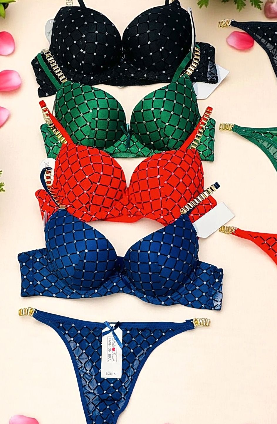 Stylish lingerie and panty