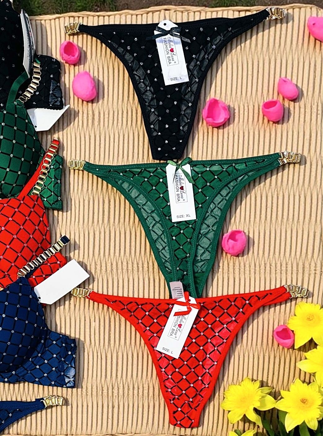 Stylish lingerie and panty