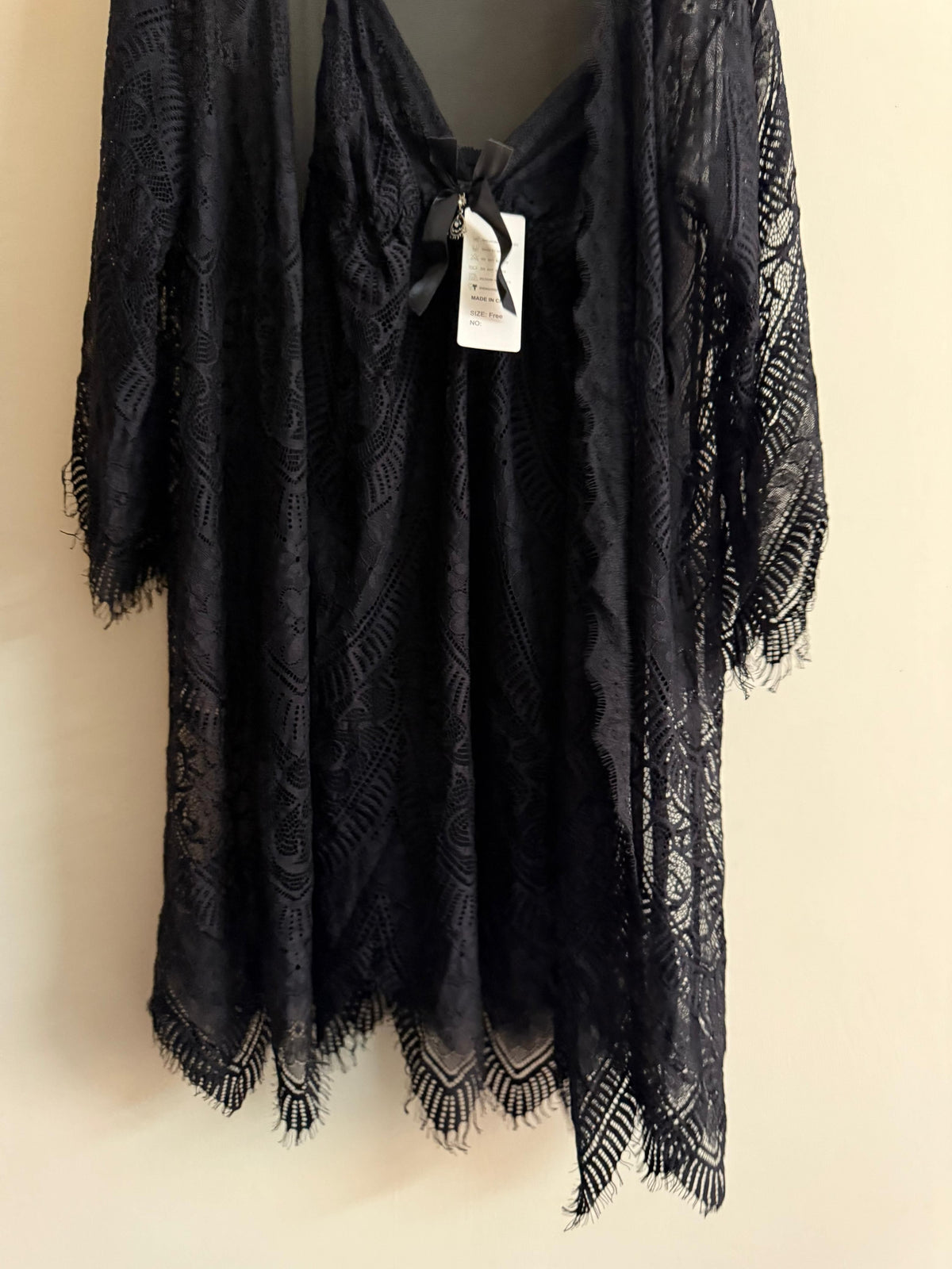 3 PIECE NIGHTY IN LACE