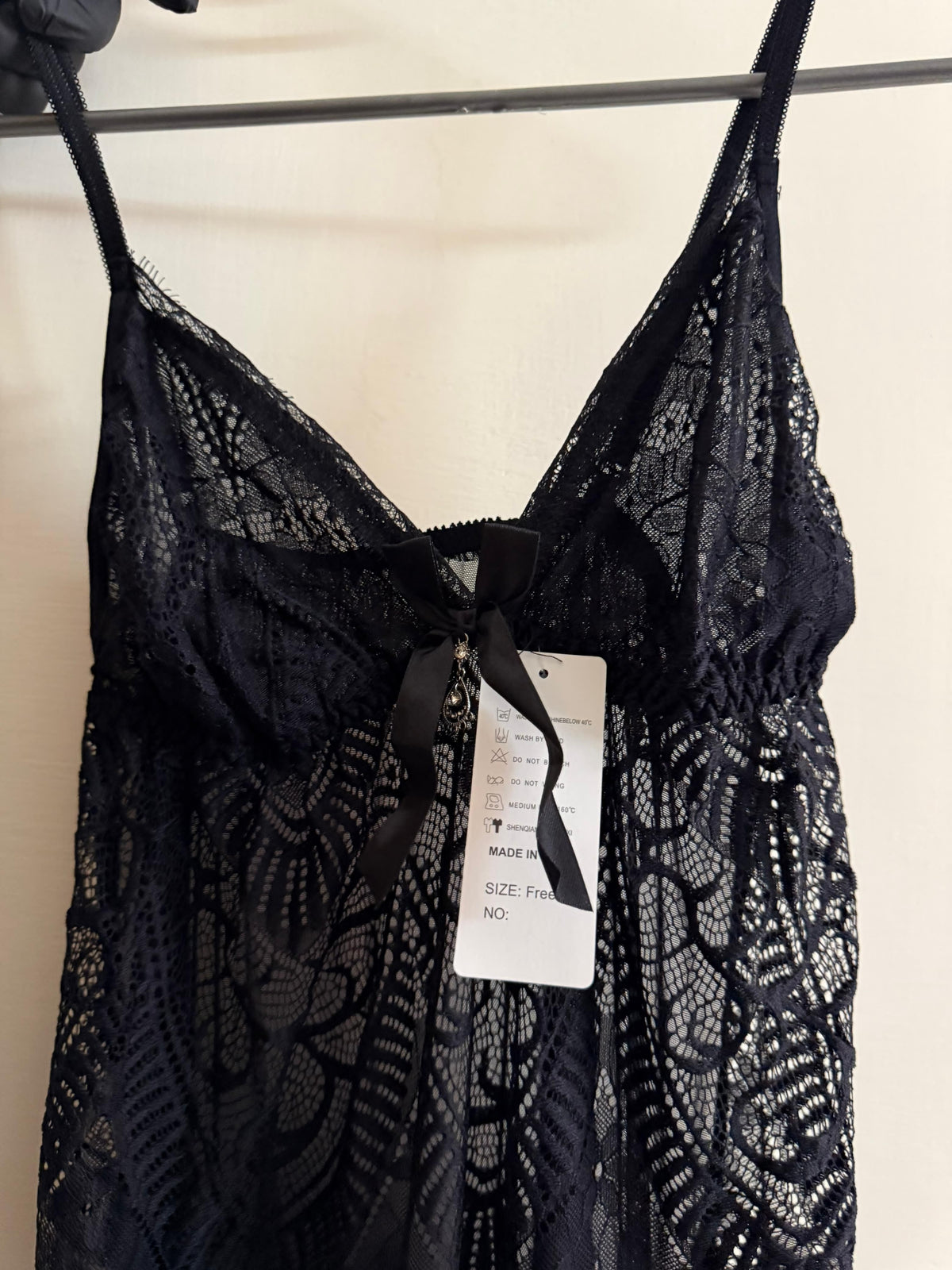 3 PIECE NIGHTY IN LACE