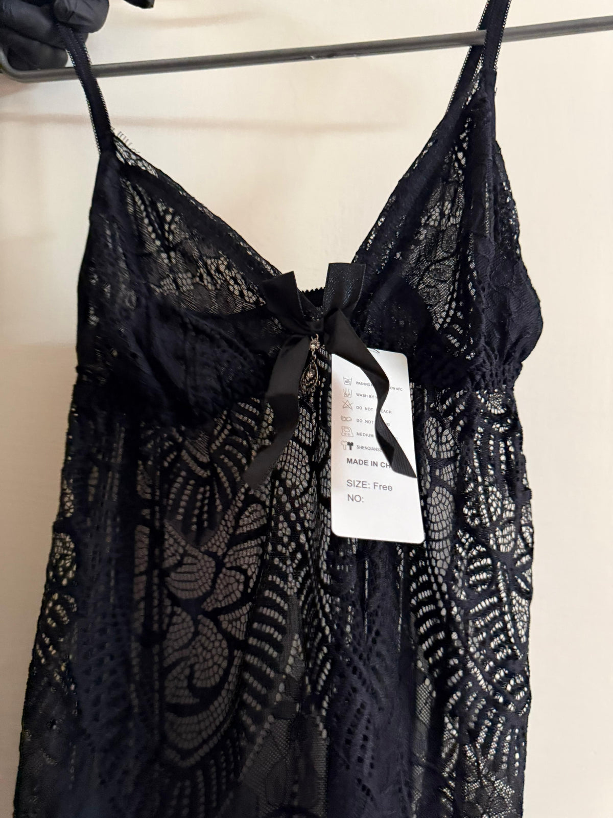 3 PIECE NIGHTY IN LACE