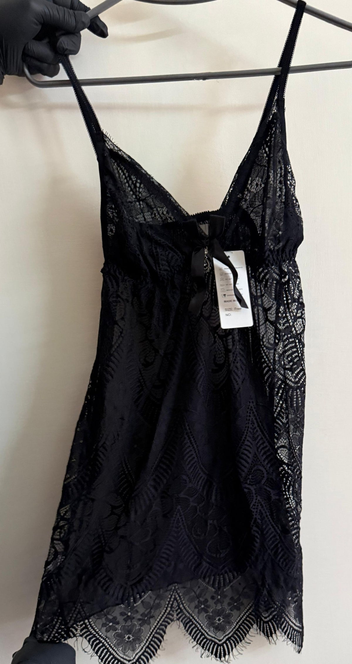 3 PIECE NIGHTY IN LACE