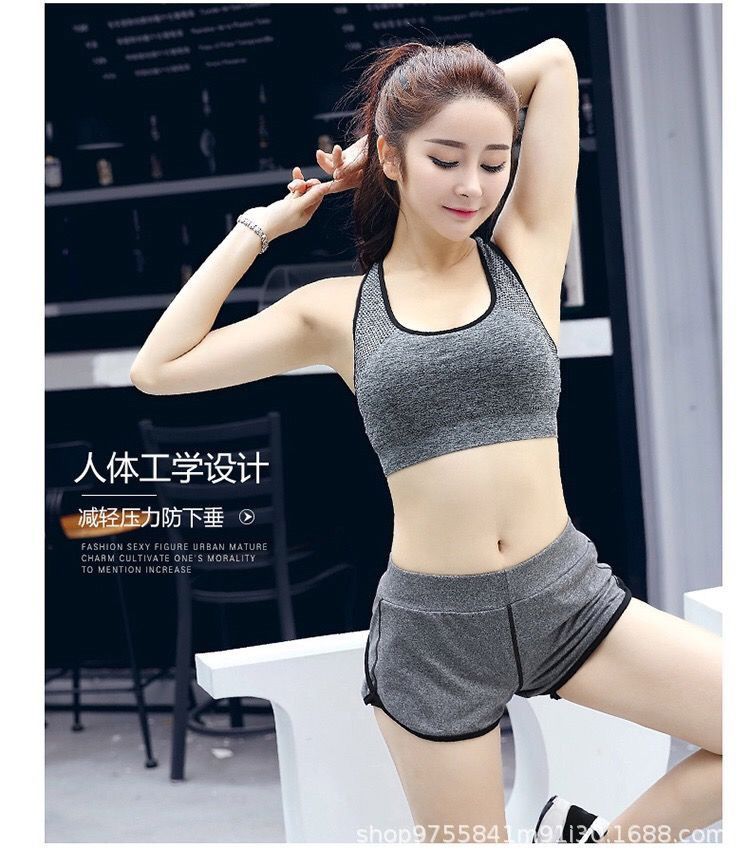 Semless Paded Sports Bra
