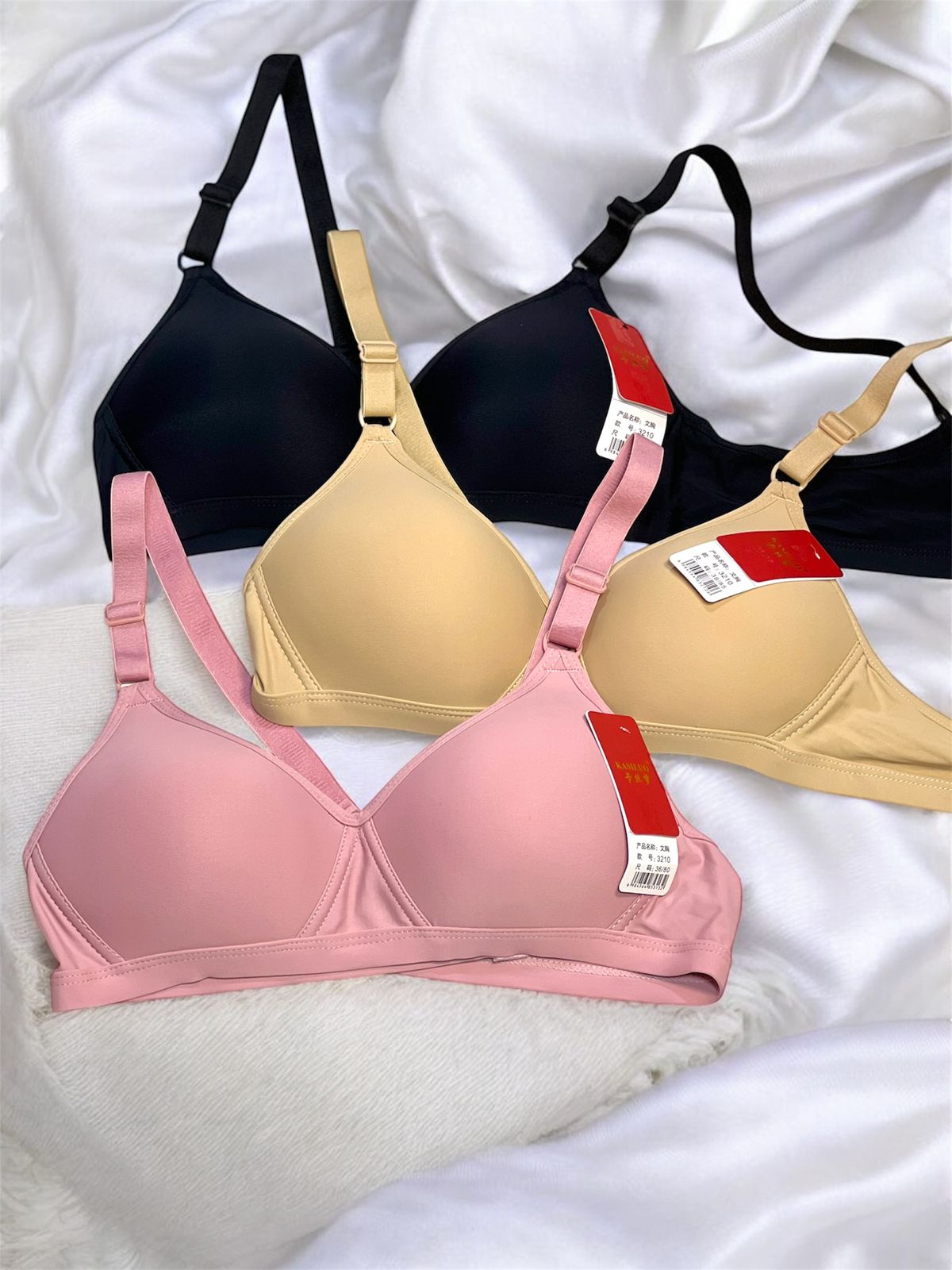 V Cup Soft Paded Bra