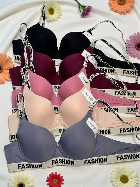 Bold Strap Push Up Bra
