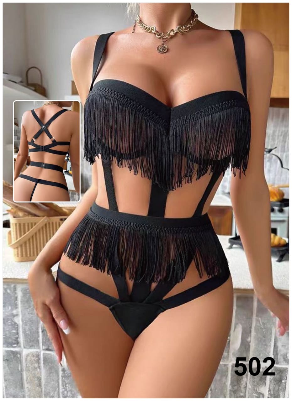 Sexy Lingerie Set With Garder Belt