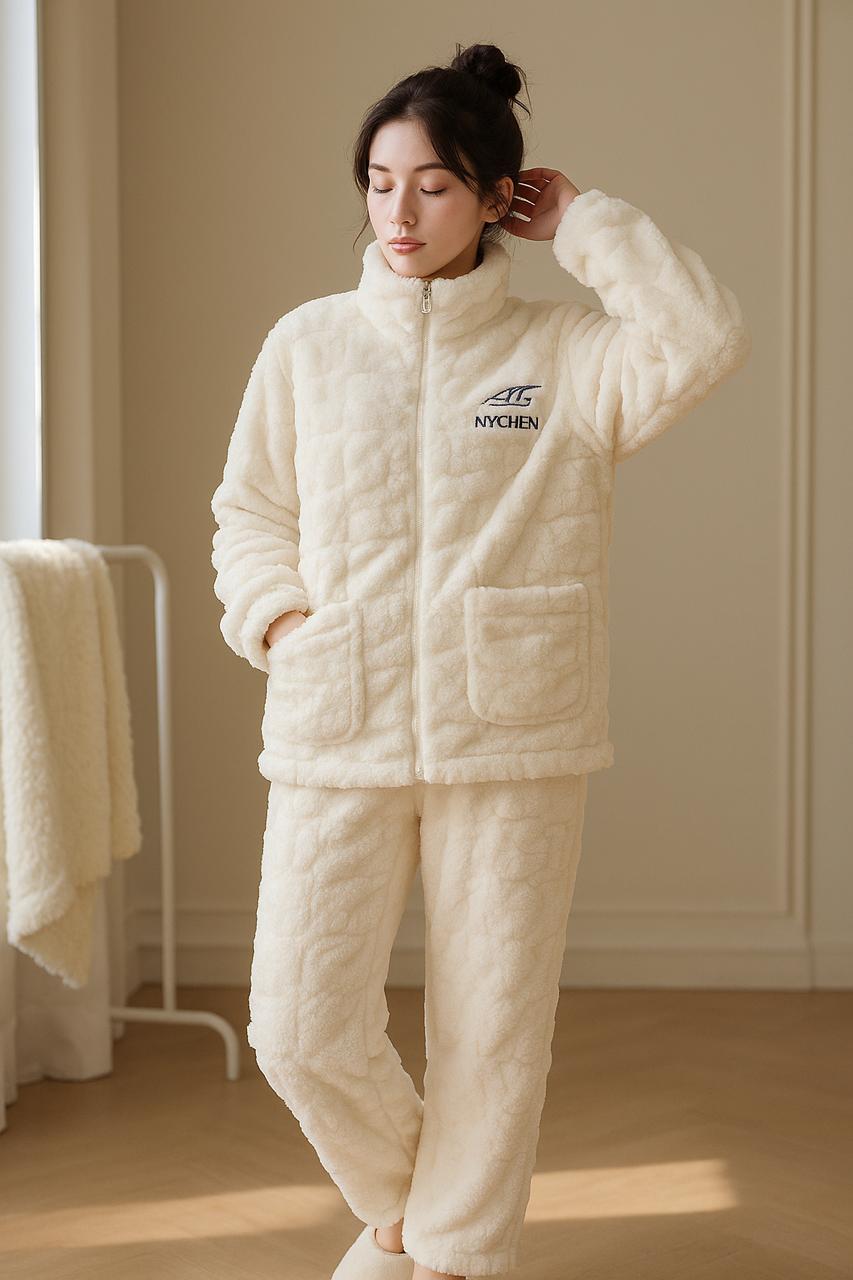 PREMIUM IMPORTED FLEECE WINTER NIGHT SUIT SET