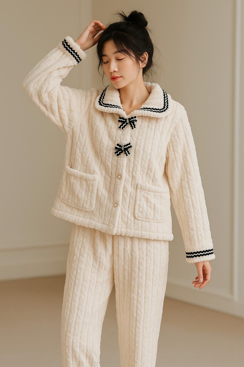 PREMIUM IMPORTED FLEECE WINTER NIGHT SUIT SET