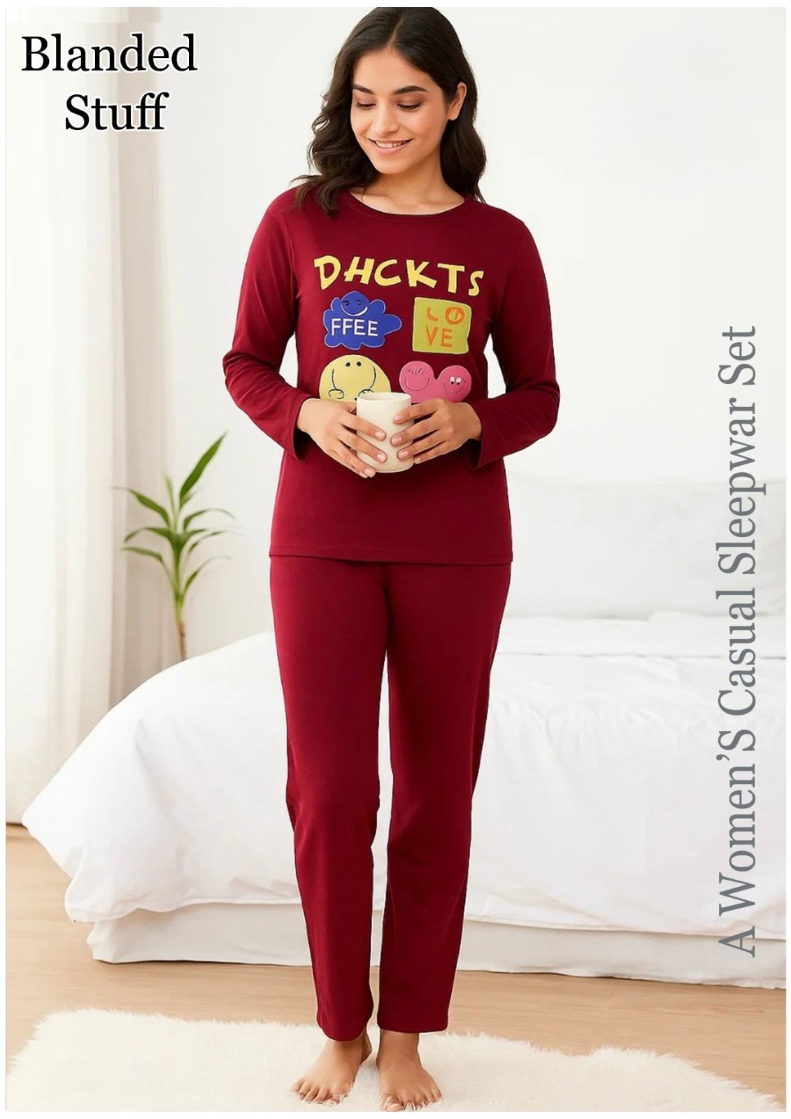 NEW PREMIUM STYLE BLANDAD FABRIC TROUSER SHIRT