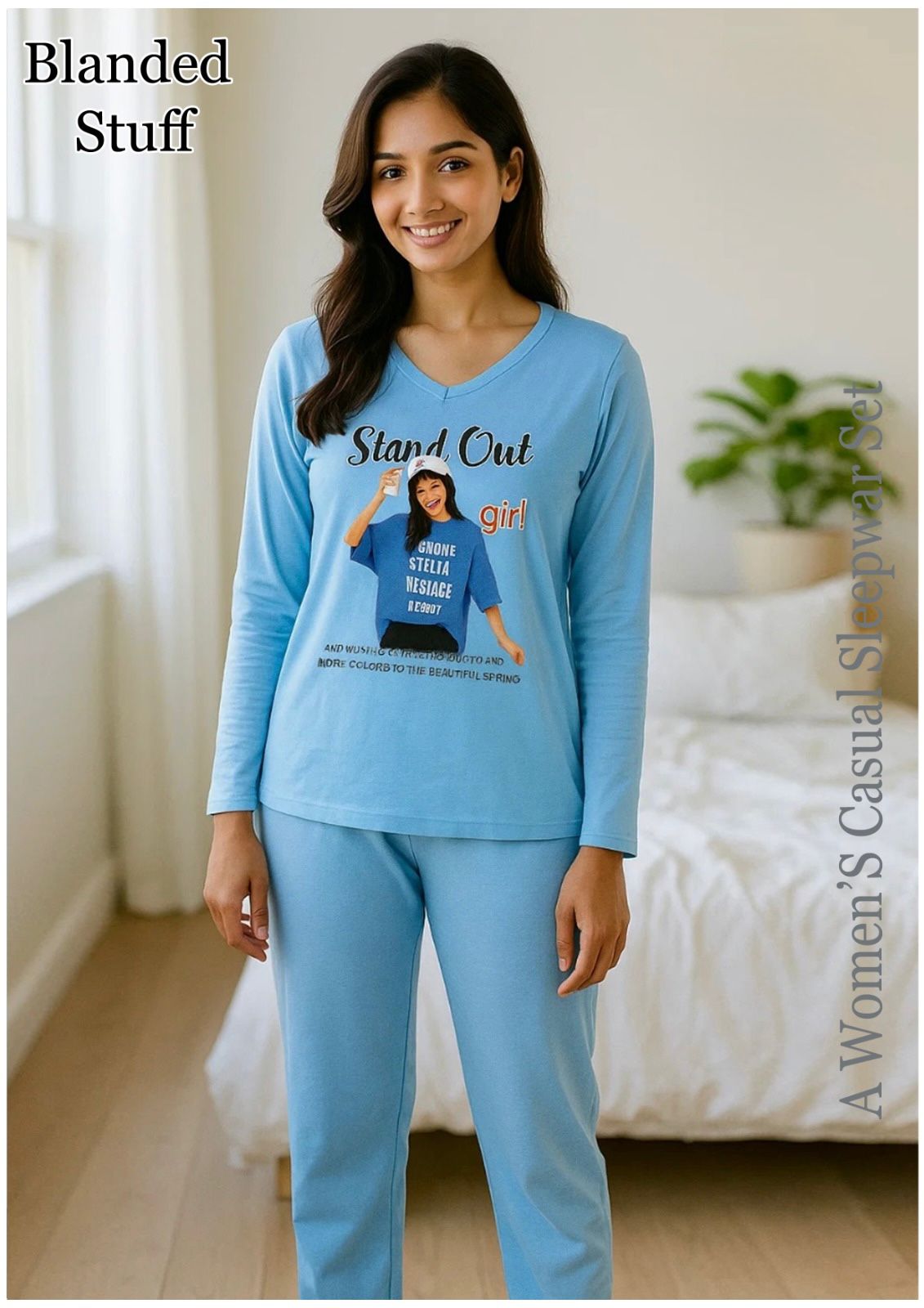 NEW PREMIUM STYLE BLANDAD FABRIC TROUSER SHIRT