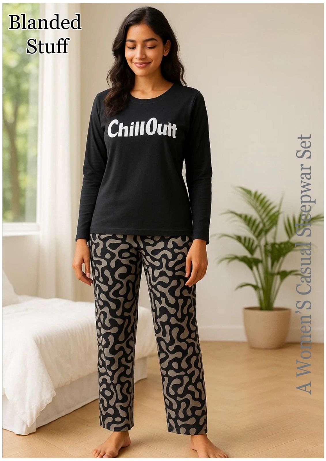 NEW PREMIUM STYLE BLANDAD FABRIC TROUSER SHIRT