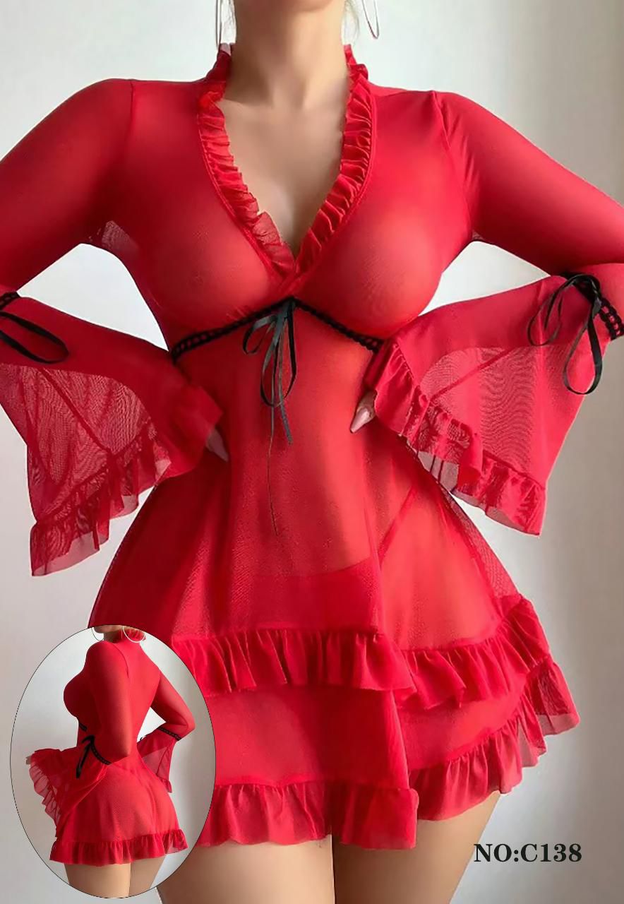 Ruffel Babydoll NIGHTY