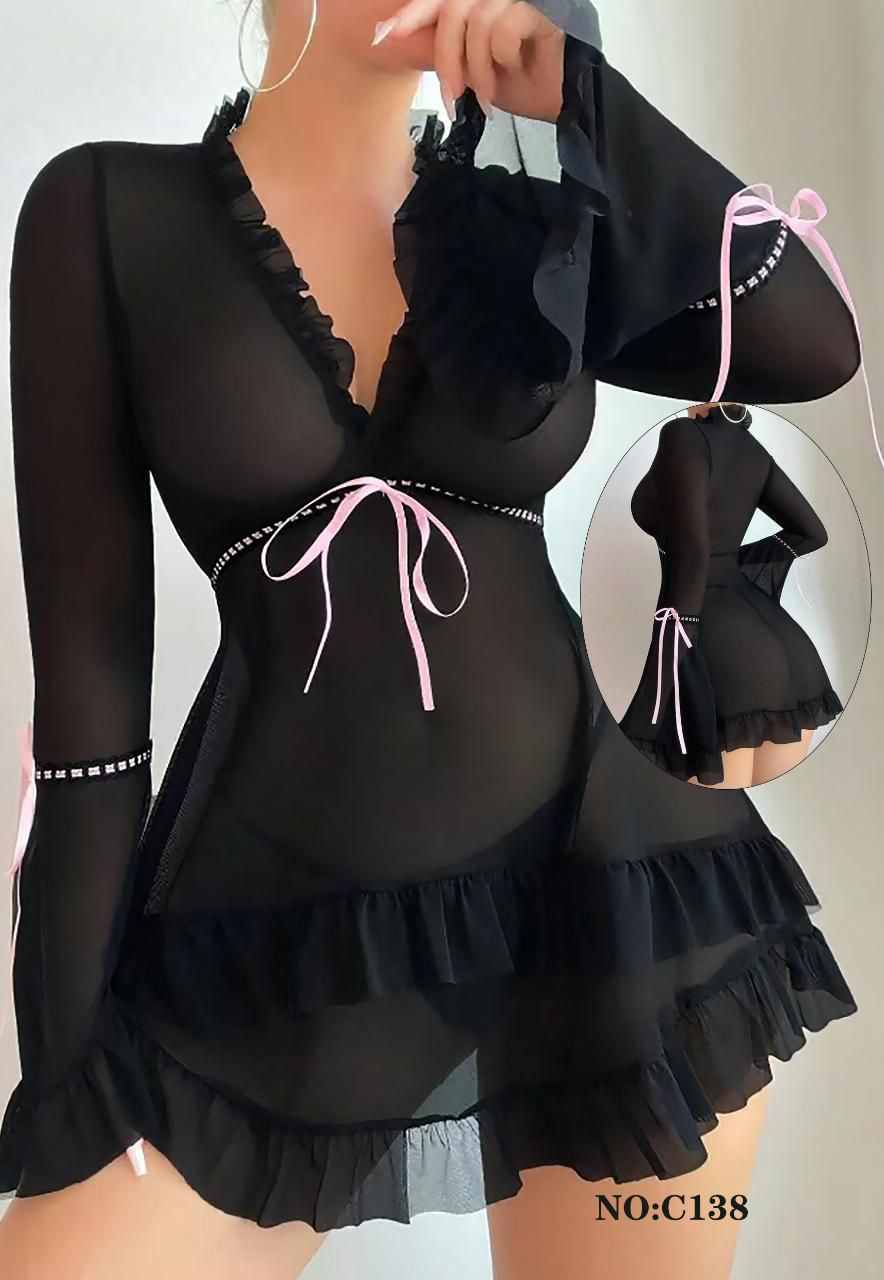 Ruffel Babydoll NIGHTY