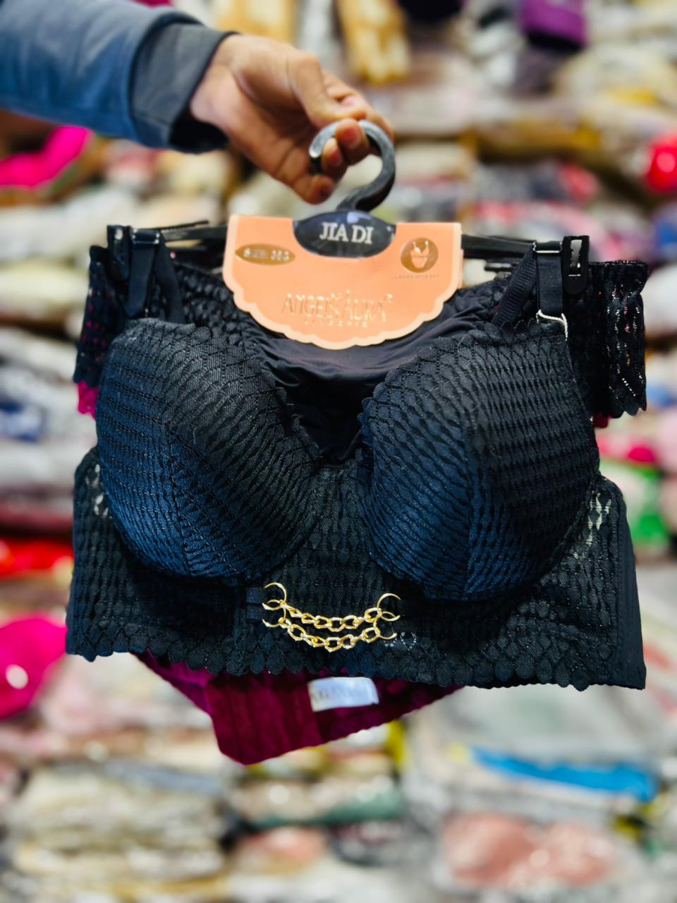 ANGEL AURA CHAIN BRA SET