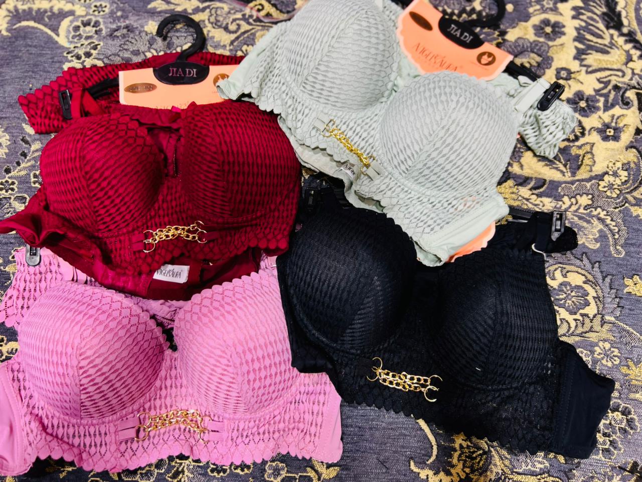 ANGEL AURA CHAIN BRA SET