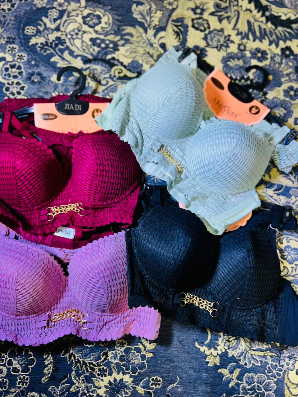 ANGEL AURA CHAIN BRA SET