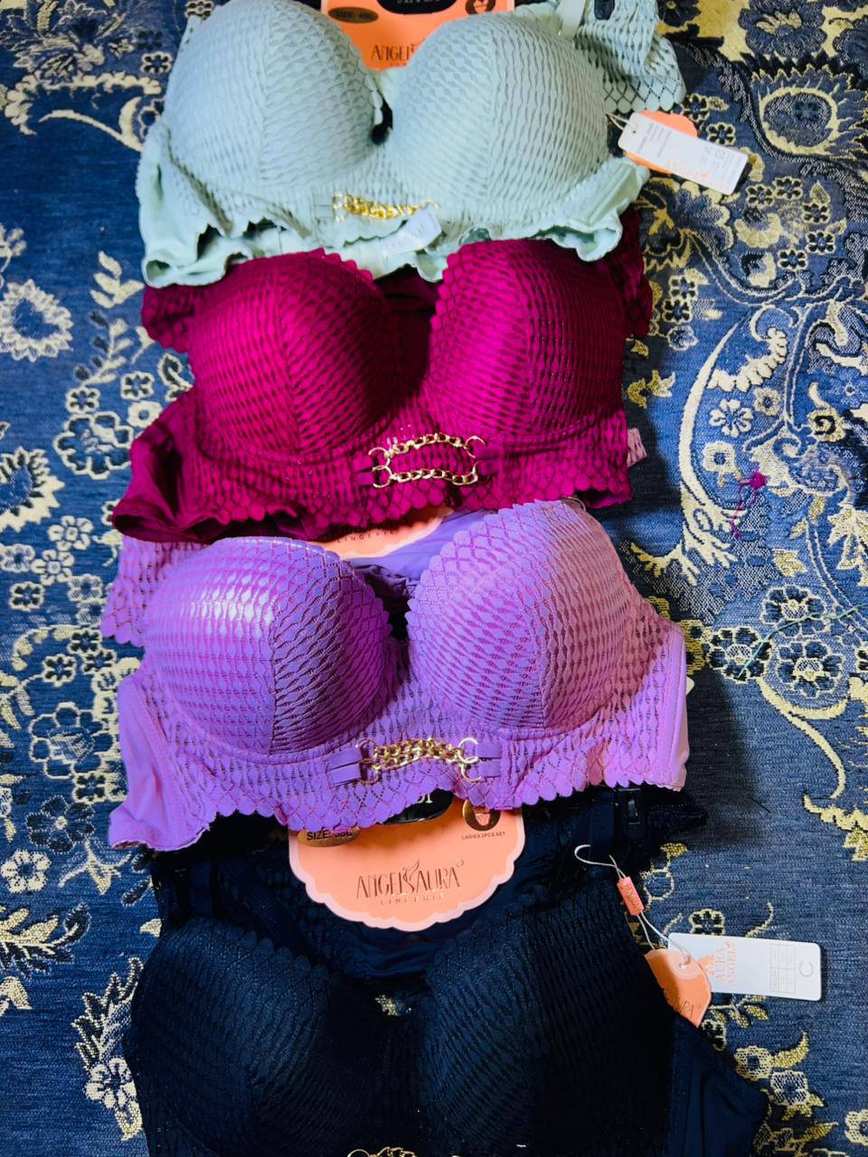 ANGEL AURA CHAIN BRA SET