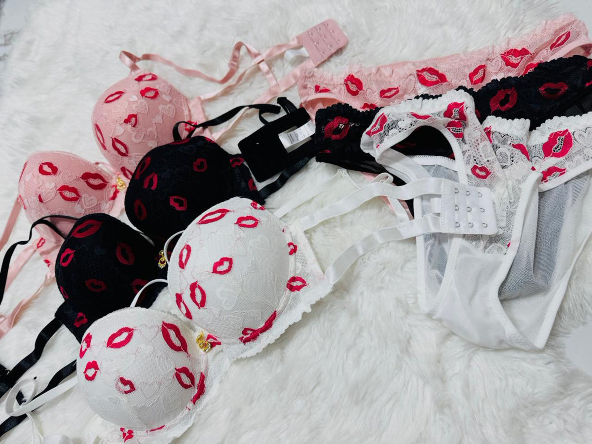 CUTE LIPS ANGEL AURA BRA SETS