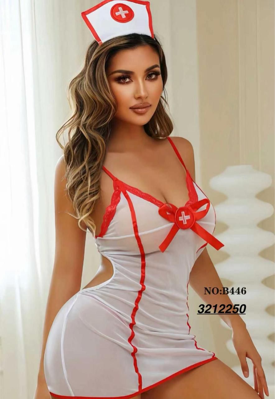 Premium Hot Style Nurse Lingerie Costume Set