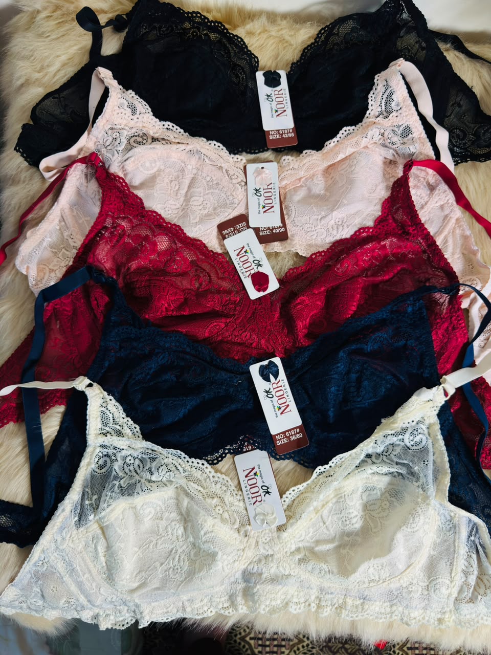 Elegant Floral Lace Soft Bralette Bra