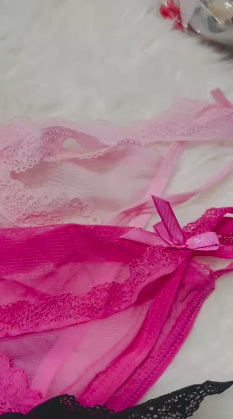 Floral Lace Charm Bra Sets