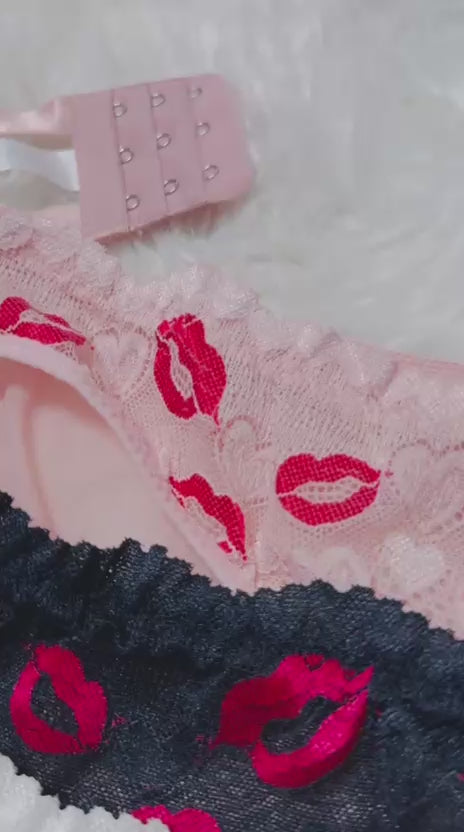 CUTE LIPS ANGEL AURA BRA SETS